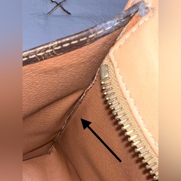 Vintage Celine Tote Handbag Triomphe Macadam Shoulder Purse Large Brown Purse - Picture 13 of 15